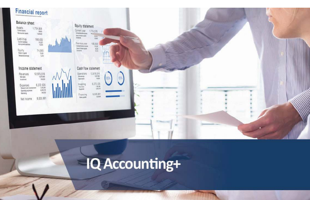 IQ Accounting+ Screenshot 1