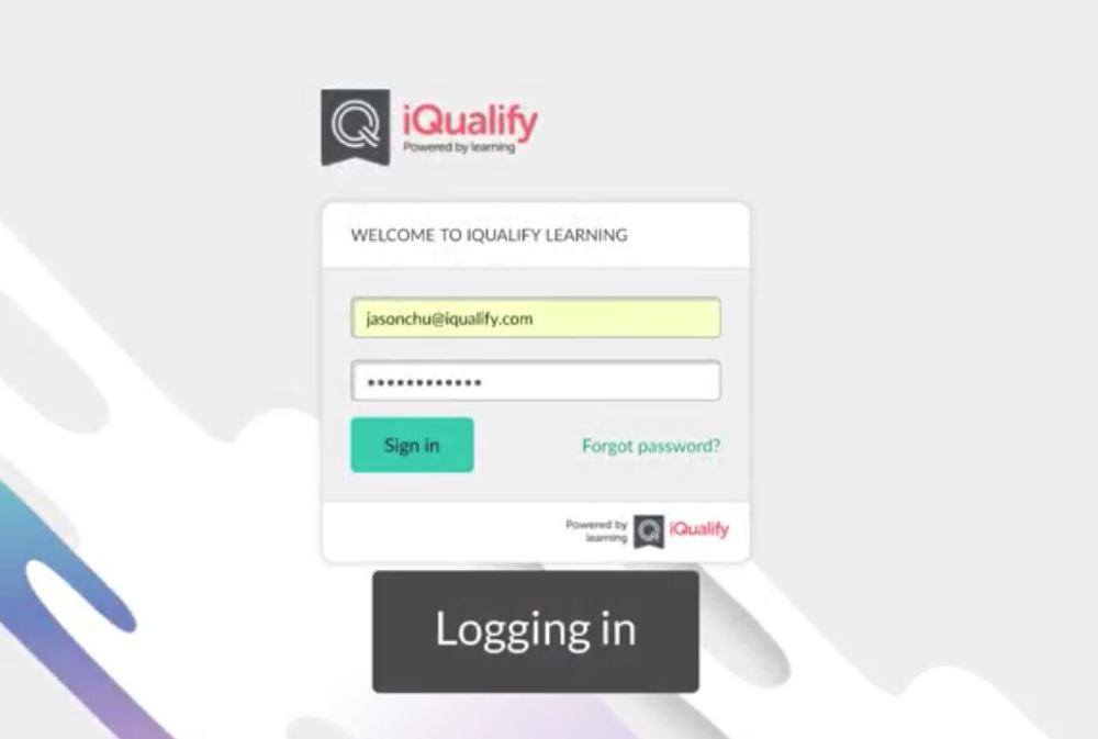 iQualify-Login