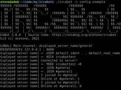 ircabot Screenshot 1