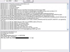 Main Window - After Login, and after bot sent it self a msg