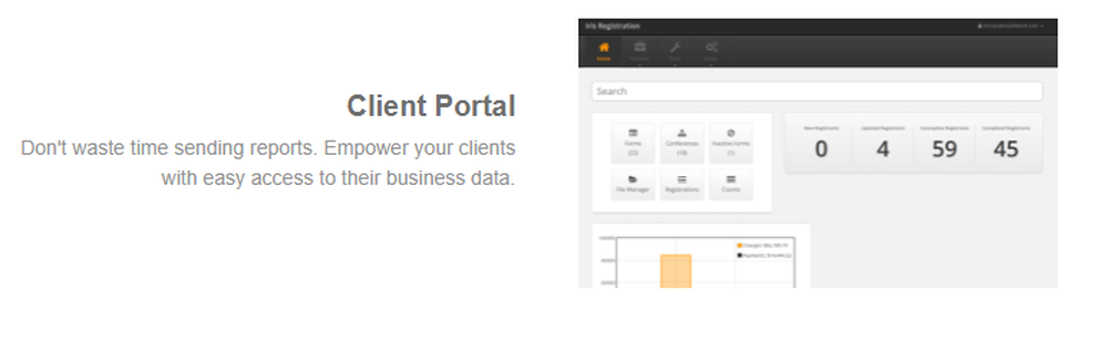 Iris Registration Screenshot 1