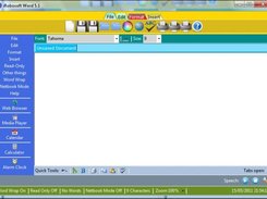 The main windows of iRobosoft Word!