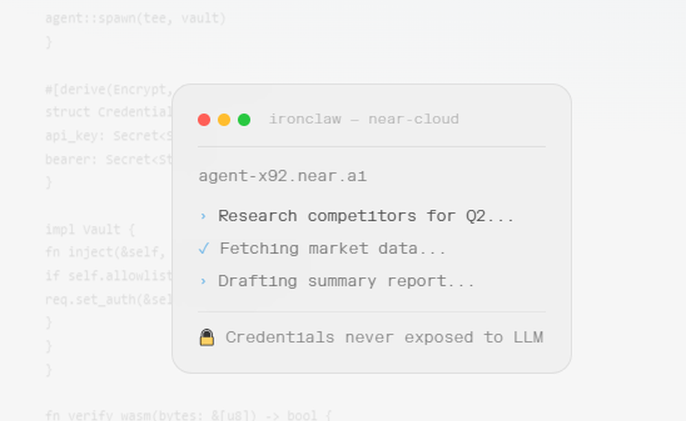 IronClaw Screenshot 1