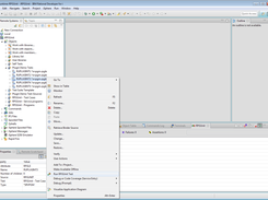 Run a unit test suite from the 'Remote Systems' view.