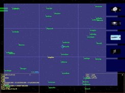 view of the galactic map