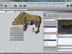 Asset selection (French GUI)