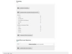 Choose your own metrics and dc-fields