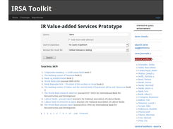 The prototype: integrating value-added services to your search