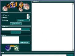 The chat lobby