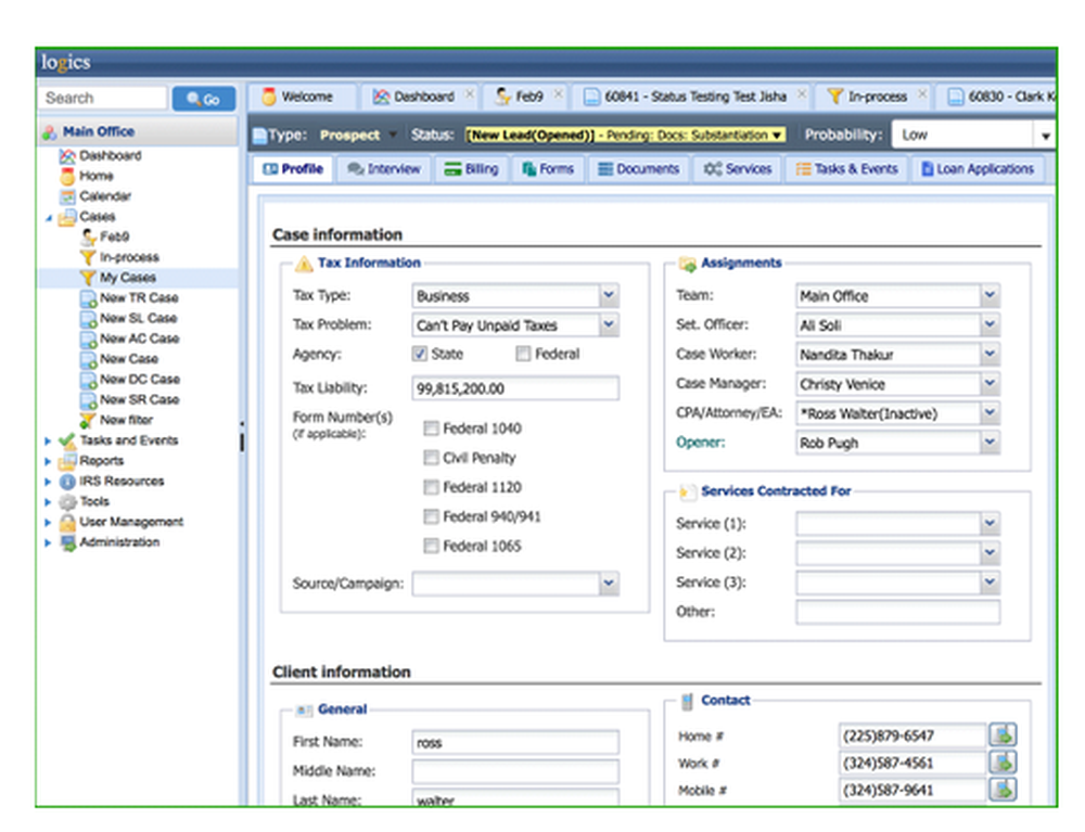 IRSLogics Screenshot 1
