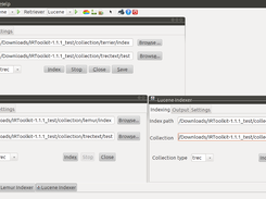 Indexing with IRToolkit