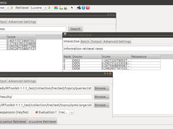 Retrieval with IRToolkit