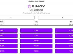 Personal Booking Page - You are able to create your own Booking Page synced to the calendar(s) of your choice, which creates a better experience for your prospects by allowing them to book meetings with you directly saving time and effort.