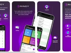 RINGY Mobile App - The sales expert in your pocket!  Ringy CRM lets you take your dashboard with you. Your desktop and mobile platform connect seamlessly. Divert a call to your mobile in an instant for a sales pitch on the move. Our mobile app is compatible with iPhone and Android.