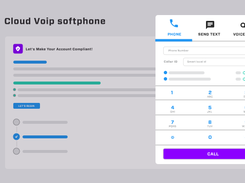 Cloud Voip Softphone - Click to call, coach, and conference!  Ringy CRM is a built-in softphone, enabling agents to make calls, SMS, and emails from their internet connection. 