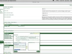 Selecting from historical terms in the form view
