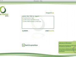 Load an existing ISAtab file!