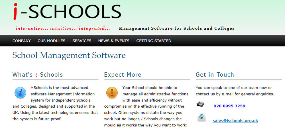 iSchools Screenshot 1