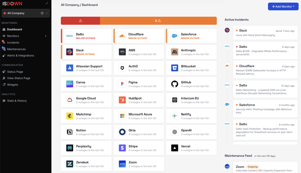 All Your Vendors. One Real-Time View.
