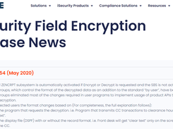 iSecurity Field Encryption Screenshot 1