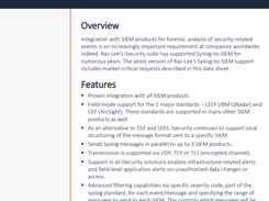 iSecurity SIEM / DAM Support Screenshot 1