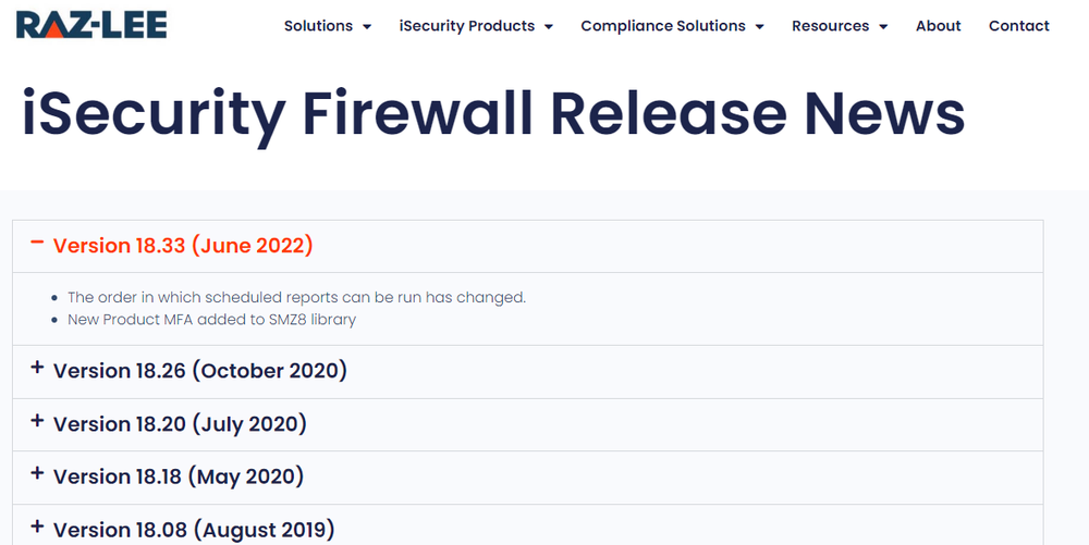 iSecurity Firewall Screenshot 1