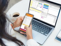 Leave request in your personal calendar