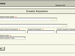 Create Key Store