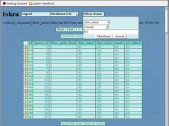 Simple filtering of rows narrows the result set.