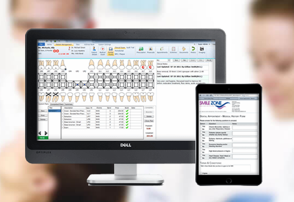 iSmile Dental Software Screenshot 1