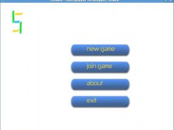 Main Menu for iSnake application