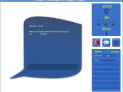 Chatting with players that have joined the game.