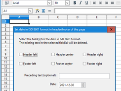 ISO date header footer OpenOffice Calc Screenshot 1