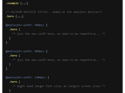 Isobar Front-end Development Standards Screenshot 1