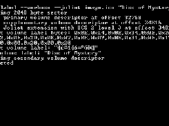 ISOLabel 0.2.2 editing Joliet label on Microsoft Windows XP SP3