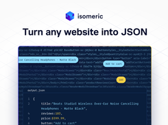 Turn any website into JSON