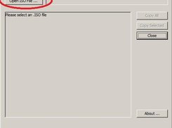 1 - Open ISO file