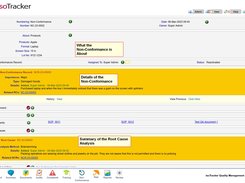 Quality Management - Non-Conformance Record