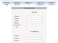 Create user