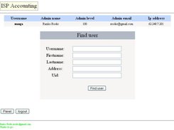 Find user