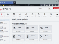 ISPConfig Screenshot 1