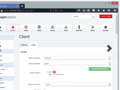 ISPConfig Screenshot 1