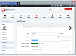 ISPConfig Screenshot 1
