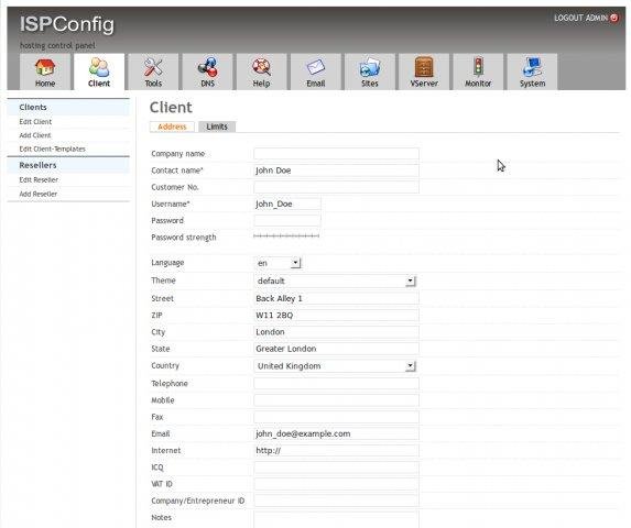 Ispconfig Hosting Control Panel Download Sourceforge Net