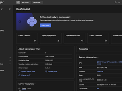 Dashboard Dark Theme