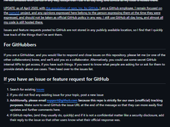 Issues for GitHub Screenshot 1