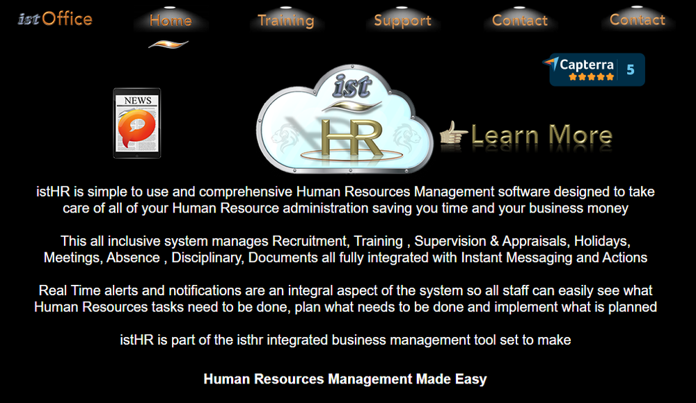 istHR Screenshot 1