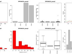 The characteristics of SVASEs identified in new splicing events of SRR388226 data
