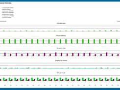 Reports are customizable representations of availability and performance metrics that give insights into system health. 