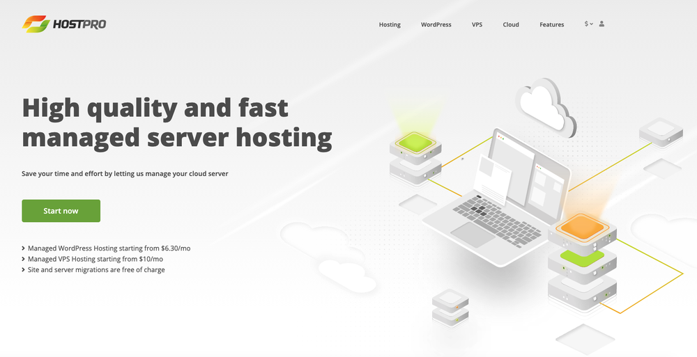 Hostpro.com - reliable managed hosting